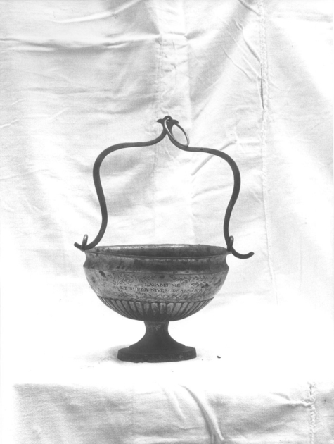 secchiello - bottega toscana (sec. XIX)