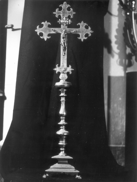 croce - bottega toscana (fine/inizio secc. XVII/ XVIII)