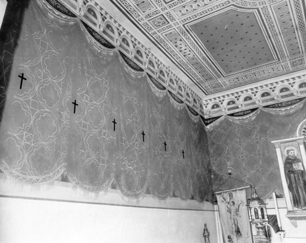 Motivi decorativi (dipinto) - ambito toscano (fine sec. XIX)