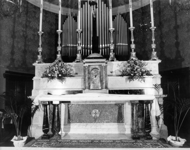 altare maggiore - bottega toscana (sec. XIX)