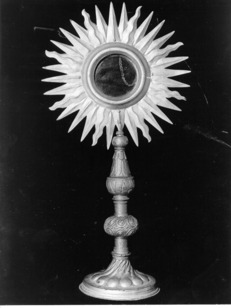 ostensorio - ambito italiano (sec. XV, sec. XIX)