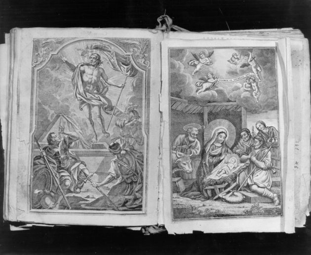 coperta di libro liturgico - ambito italiano (sec. XIX)