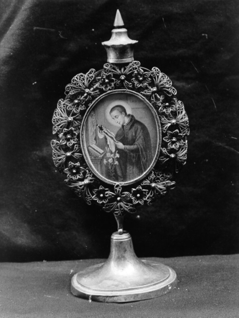 reliquiario - bottega italiana (sec. XIX)