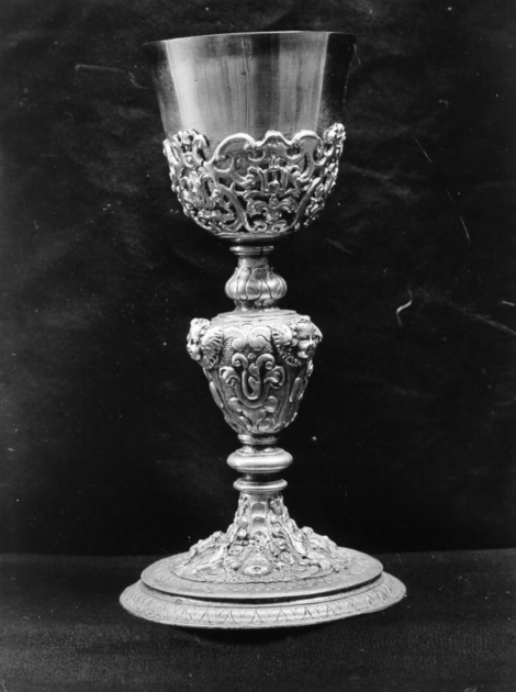 calice - bottega italiana (fine/inizio secc. XVII/ XVIII)