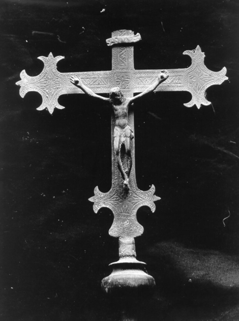 croce d'altare - manifattura toscana (sec. XVII)