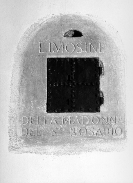 cassetta per elemosine - bottega italiana (sec. XVIII)