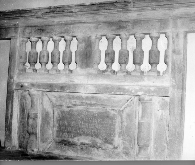 transenna - bottega italiana (sec. XVII)