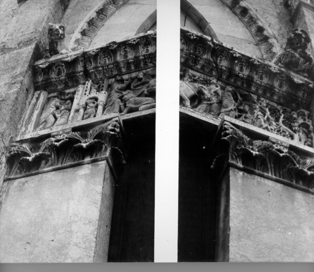 capitello - ambito italiano (ultimo quarto sec. XII)