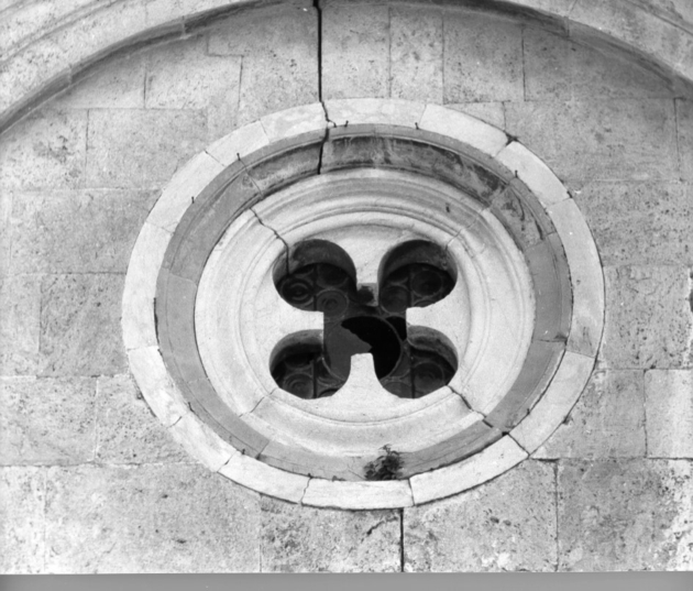 rosone - ambito italiano (seconda metà sec. XII)