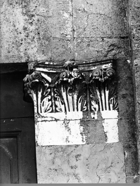 capitello - ambito italiano (sec. XII)