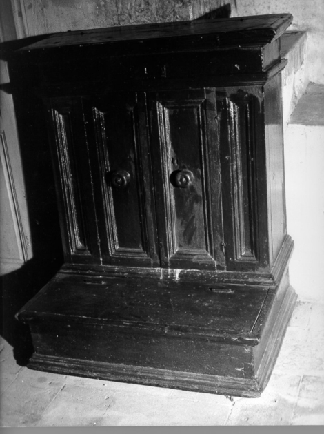 inginocchiatoio - bottega toscana (prima metà sec. XV)