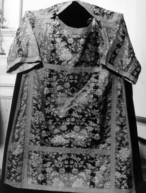 dalmatica - ambito italiano (secc. XVII/ XVIII)