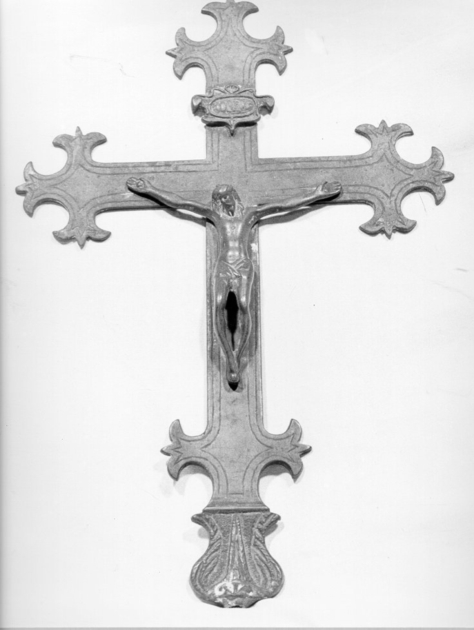 croce processionale - bottega toscana (fine/inizio secc. XVII/ XVIII)