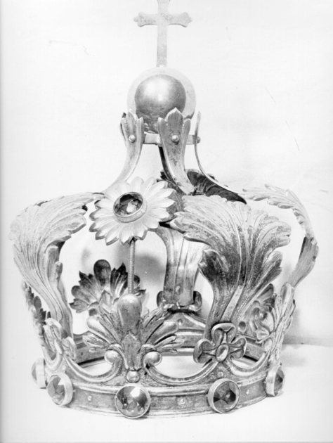 corona - bottega italiana (fine sec. XIX)