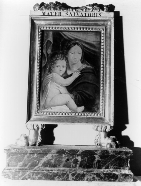 Madonna con Bambino (dipinto) - ambito italiano (sec. XIX)