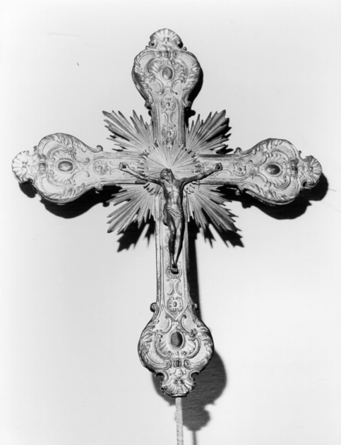 croce - bottega toscana (fine sec. XIX)