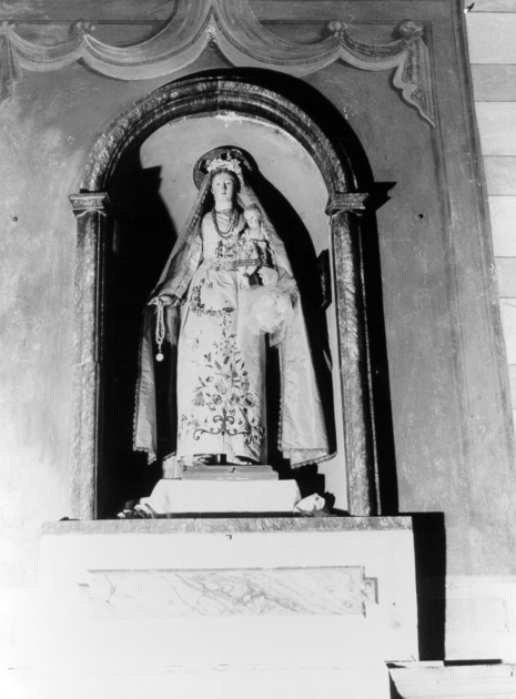 Madonna con Bambino (statua) - ambito toscano (seconda metà sec. XIX)