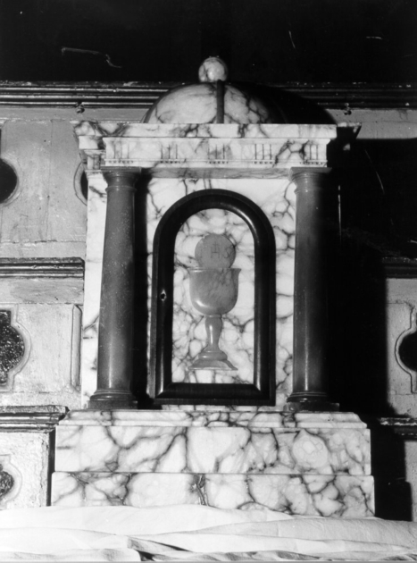 tabernacolo - ambito toscano (inizio sec. XIX)