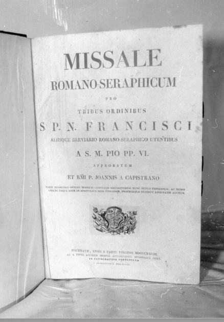 coperta di libro liturgico - bottega abruzzese (sec. XIX)