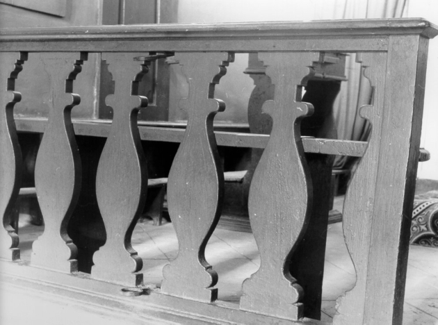 balaustrata, serie - bottega toscana (fine sec. XVIII)