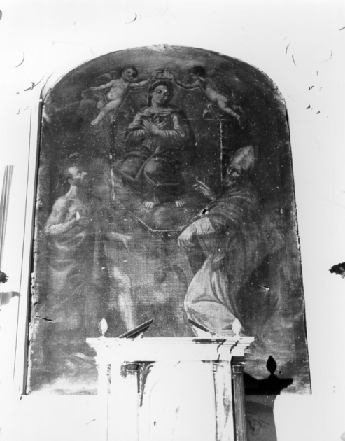 Madonna San Cerbone e San Giovanni Battista (dipinto) - ambito toscano (fine sec. XVI)