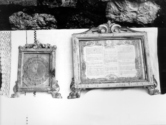 cartagloria, serie - ambito toscano (fine sec. XVIII)