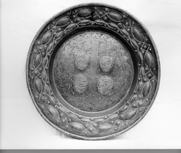 piatto - ambito fiammingo (secc. XVI/ XVII)