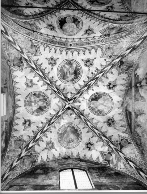 soffitto dipinto di Martino di Bartolomeo di Biagio (sec. XIV)