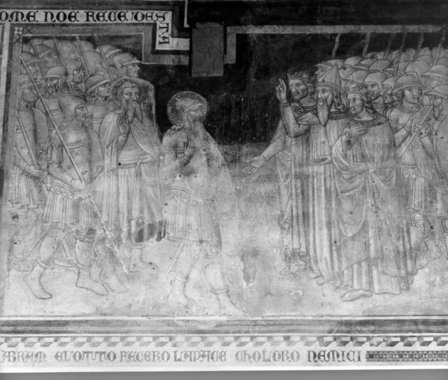 Abramo e Lot fanno pace col nemico (dipinto) di Martino di Bartolomeo di Biagio (sec. XIV)
