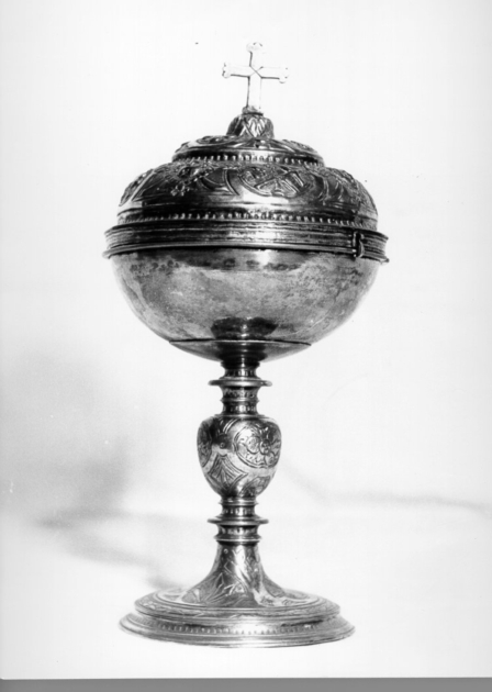 pisside - bottega toscana (secc. XVI/ XVII)