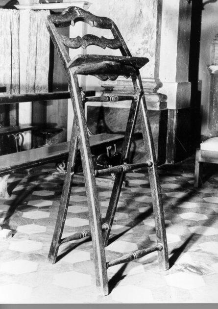 leggio - ambito toscano (fine/inizio secc. XVII/ XVIII)