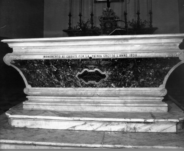 altare maggiore - bottega italiana (prima metà sec. XIX)