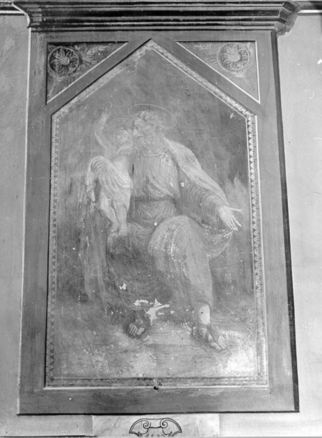 San Giuseppe e Gesù Bambino (dipinto) di Ademollo Luigi (secc. XVIII/ XIX)