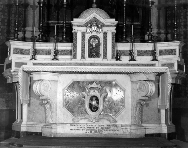 altare - ambito italiano (sec. XVIII)