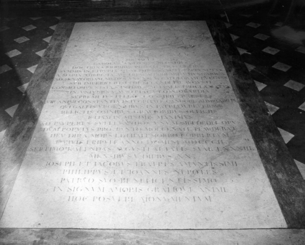 lapide - ambito toscano (sec. XIX)