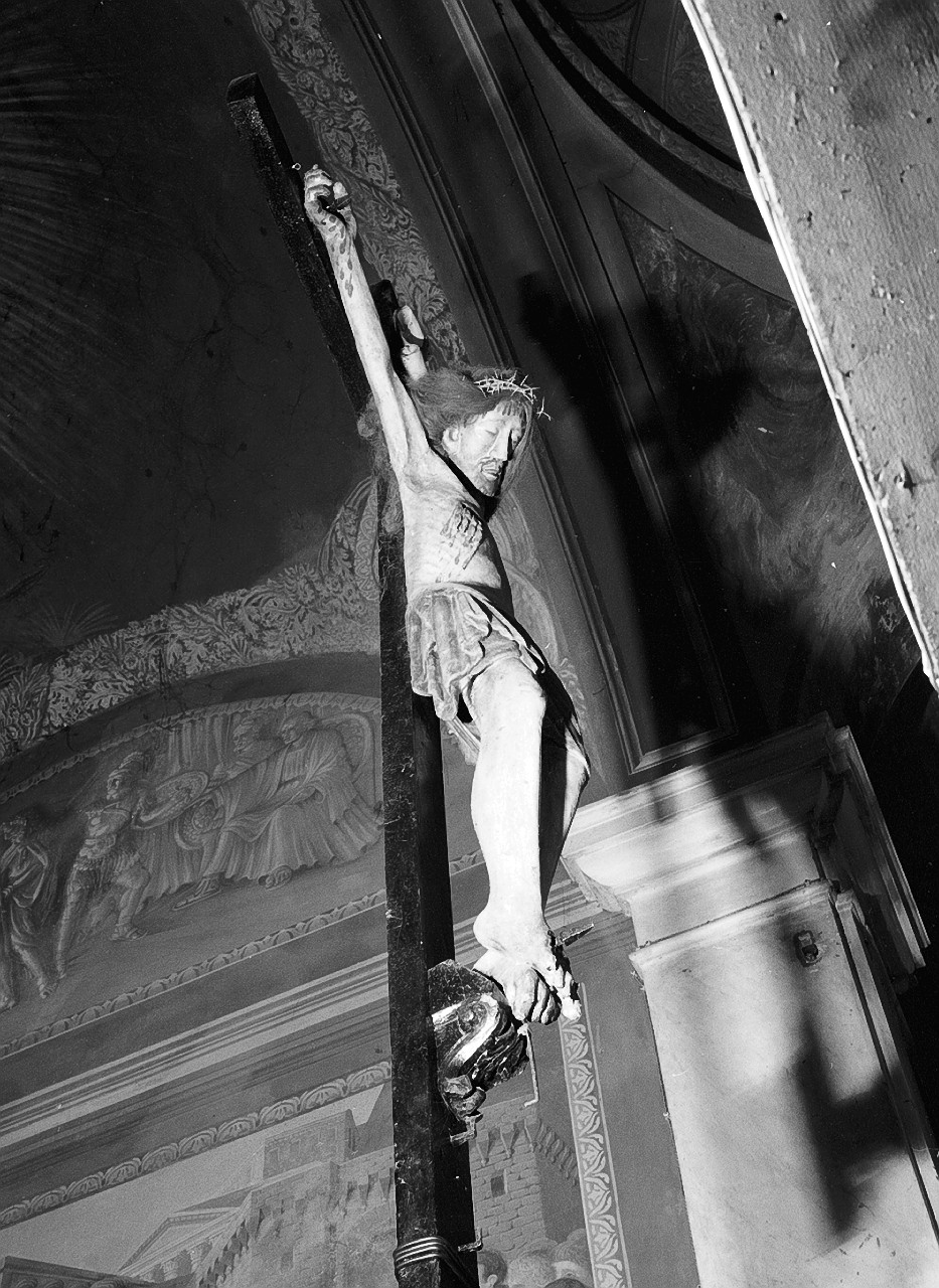 crocifisso - ambito toscano (sec. XV)