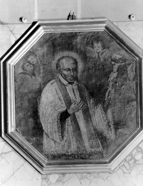 San Vincenzo dè Paoli (dipinto) - ambito italiano (inizio sec. XIX)