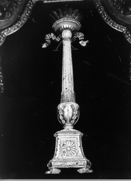 candeliere, serie - bottega toscana (inizio sec. XIX)