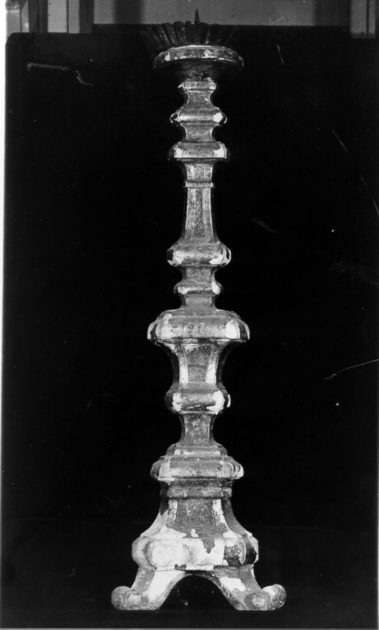 candeliere, serie - bottega toscana (inizio sec. XIX)