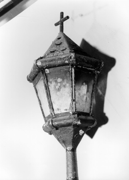 lanterna processionale, serie - bottega toscana (fine sec. XIX)