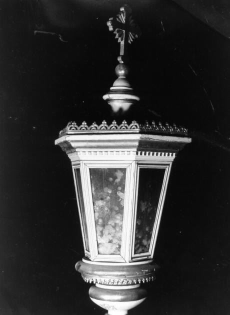 lanterna processionale, serie - bottega toscana (inizio sec. XX)