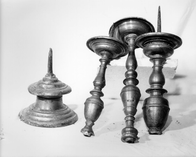 candeliere - bottega toscana (metà sec. XIX)