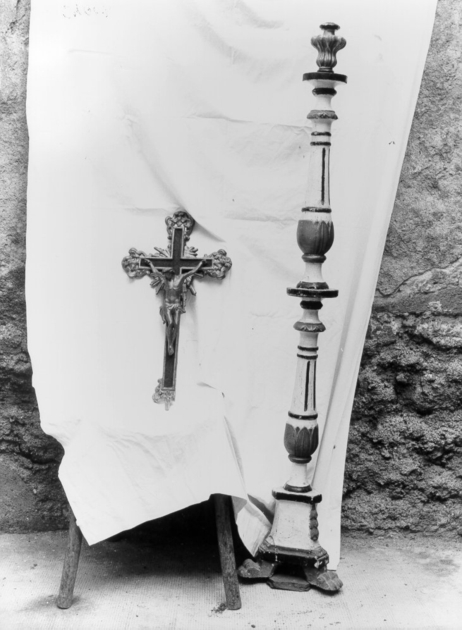 croce d'altare - bottega toscana (sec. XIX)