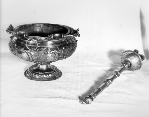 servizio per aspersione - bottega toscana (metà sec. XVII)