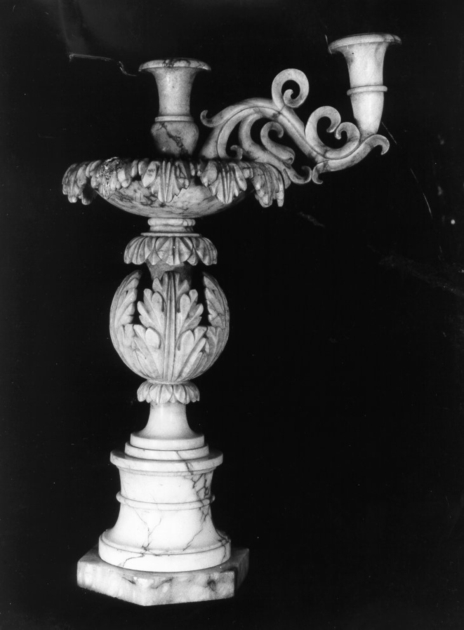 candeliere - ambito volterrano (sec. XVIII)