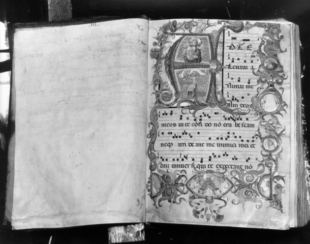 graduale - bottega toscana (sec. XV)