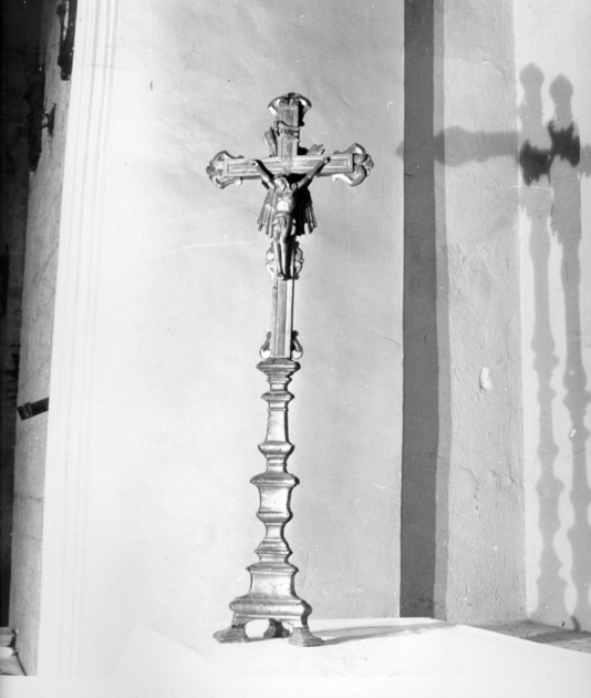 croce d'altare - bottega toscana (inizio sec. XIX)