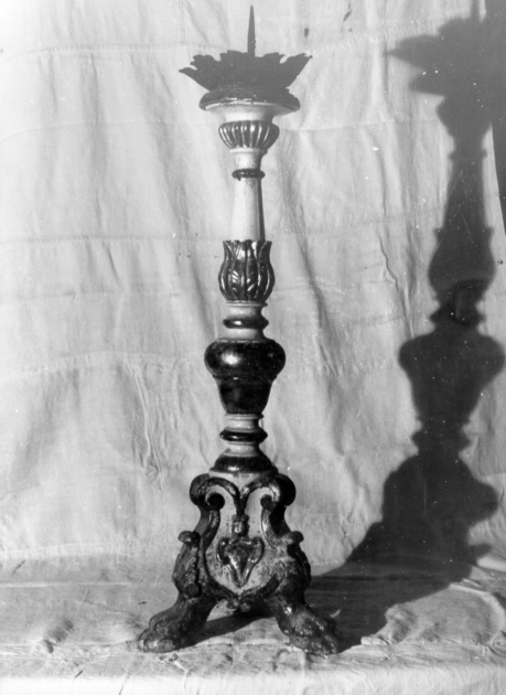 candeliere, serie - bottega toscana (fine sec. XVIII)