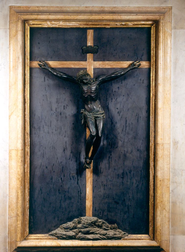 Cristo crocifisso (crocifisso) di Tacca Pietro (sec. XVII)