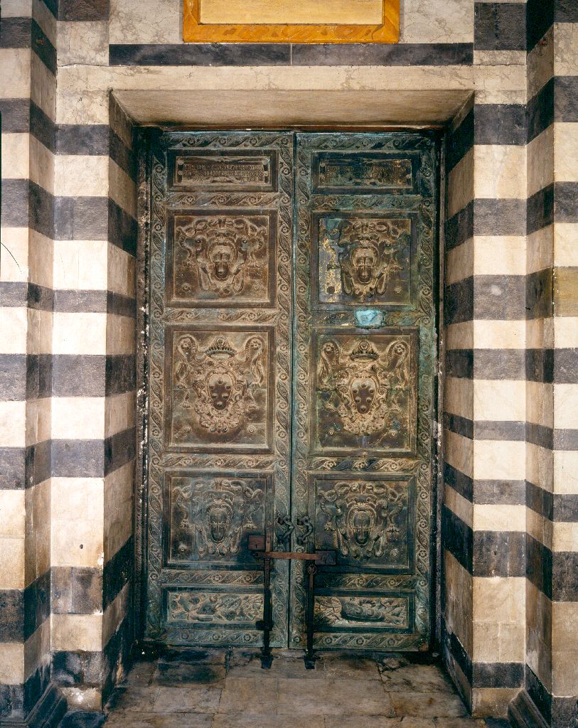 portale di Portigiani Domenico Fra (bottega), Pieroni Alessandro (secc. XVI/ XVII)